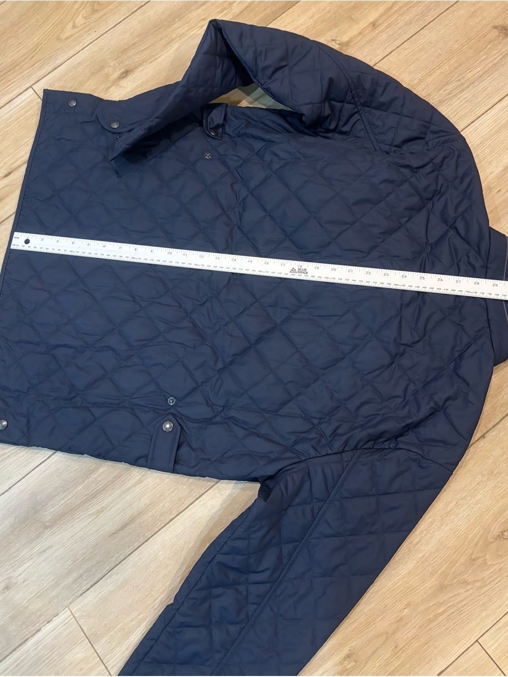 Peter Millar Suffolk Quilted Travel Coat – Men’s Large L – Navy Blue MINT!!! - Picture 13 of 13